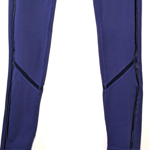 Alo Yoga High-Waist Continuity Yoga Leggings Full Length Blue Navy Size M - Picture 7 of 13